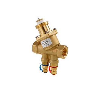 VPI46.20F1.4Q Combi valves, internally threaded, PN25, DN20, 220…1330 l/h, pressure test points